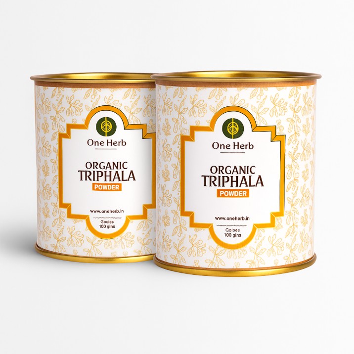 
                  
                    ORGANIC TRIPHALA POWDER
                  
                