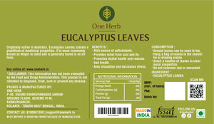 
                  
                    EUCALYPTUS LEAVES
                  
                