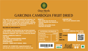 
                  
                    GARCINIA CAMBOGIA FRUIT DRIED
                  
                