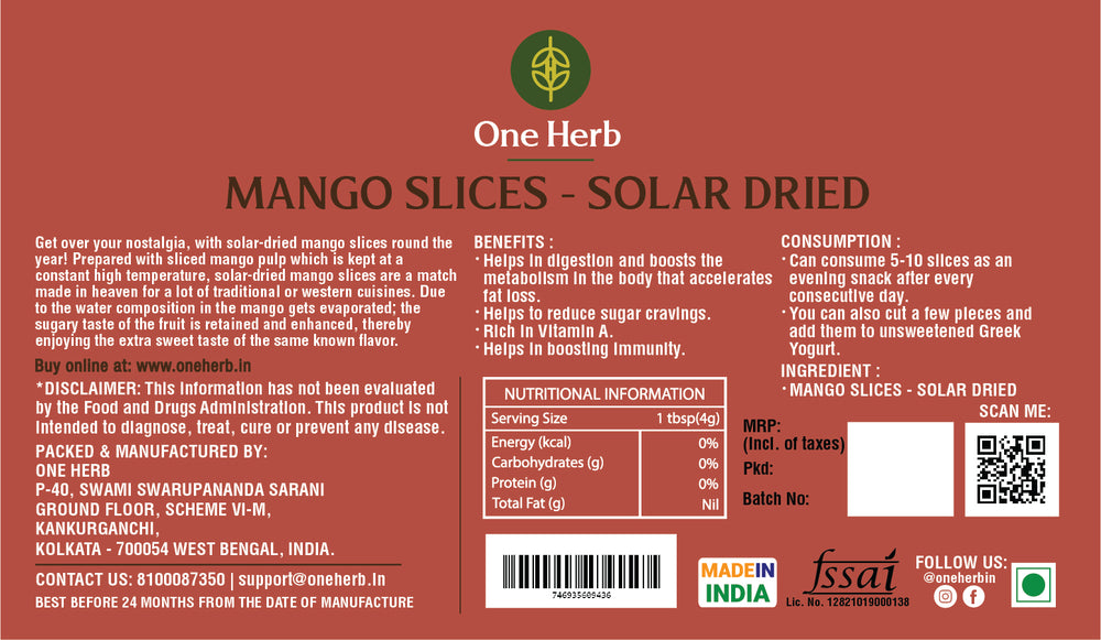 
                  
                    SOLAR DRIED MANGO SLICE
                  
                