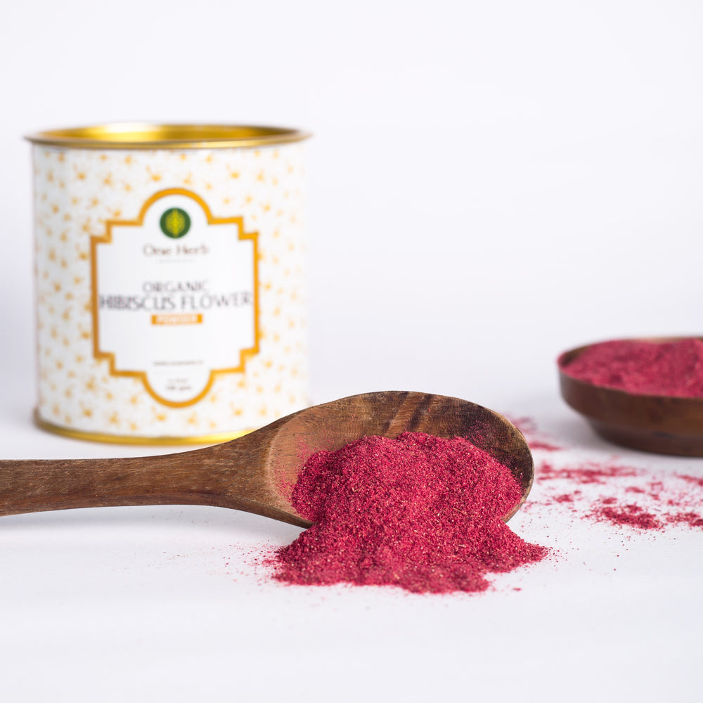 
                  
                    ORGANIC HIBISCUS FLOWER POWDER
                  
                