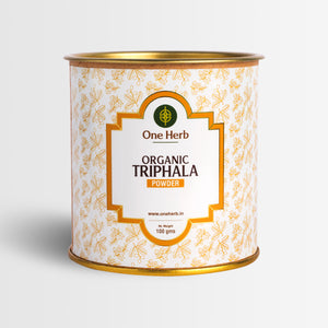 
                  
                    ORGANIC TRIPHALA POWDER
                  
                