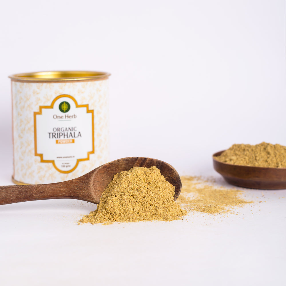 
                  
                    ORGANIC TRIPHALA POWDER
                  
                