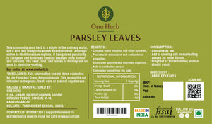 
                  
                    PARSLEY LEAVES
                  
                