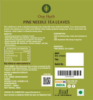 
                  
                    PINE NEEDLE TEA
                  
                