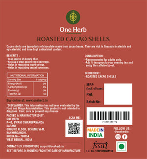 
                  
                    Roasted Cacao Shells
                  
                