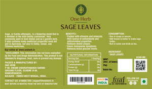
                  
                    SAGE LEAVES
                  
                