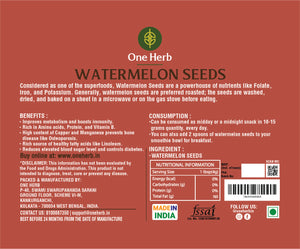 
                  
                    Organic Watermelon Seeds
                  
                